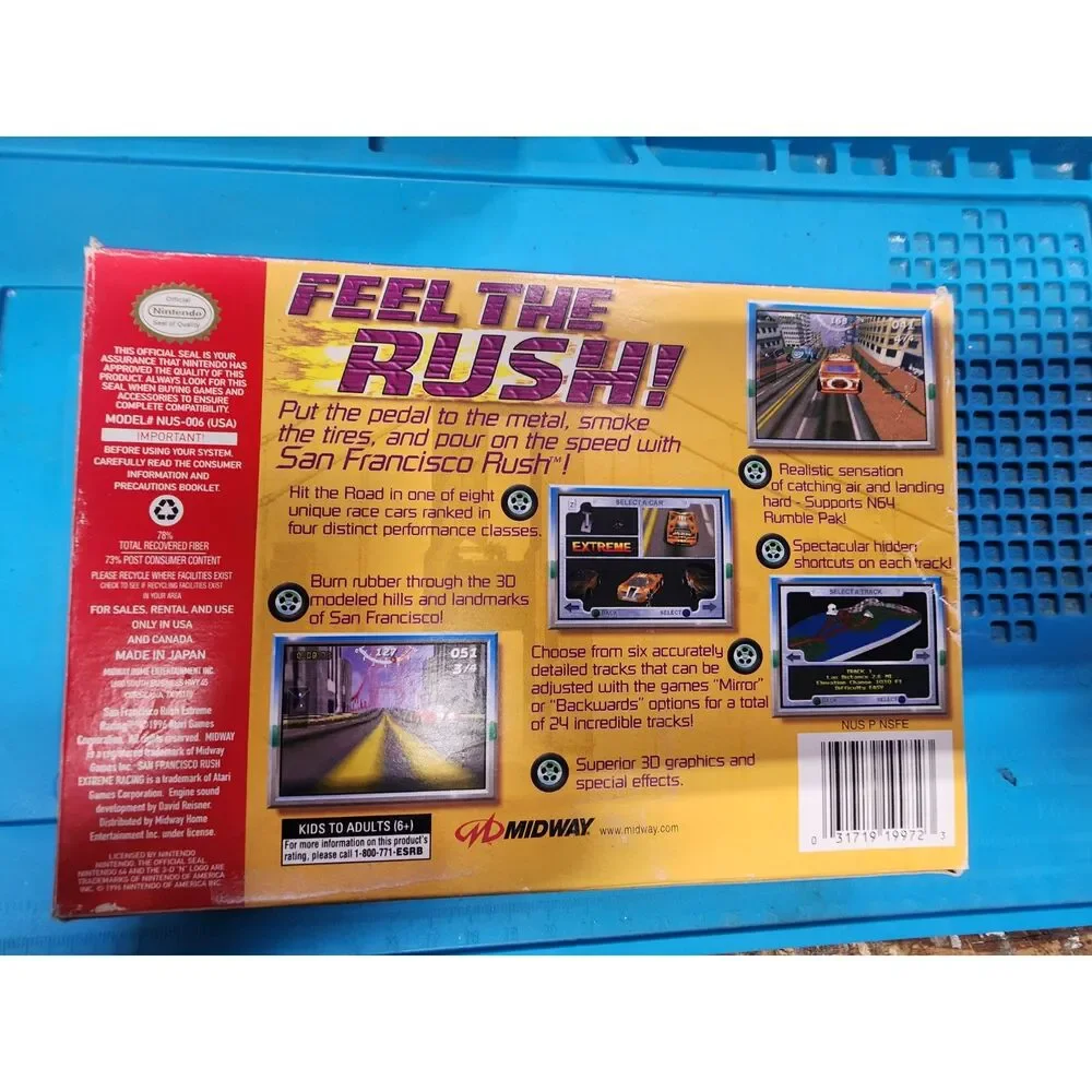 San Francisco Rush for Nintendo 64